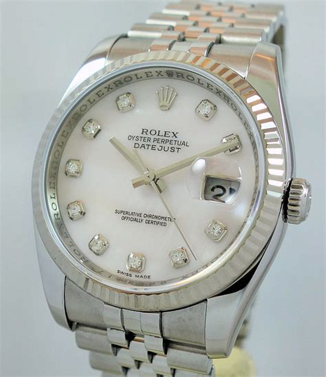 rolex datejust mother of pearl 28|Rolex Datejust 36mm 116234.